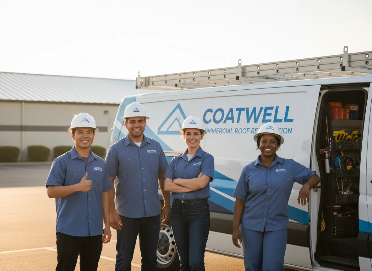 Commercial roof coating company in Tioga, ND